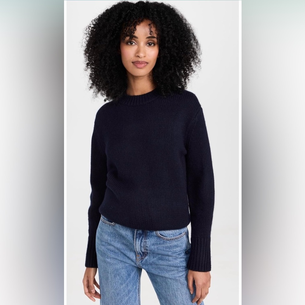 Vince Midnight Blue/Purple Crew Neck Sweater
